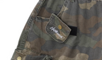 UNTILWERICH Camouflage Multi Pocket Work Cargo Shorts