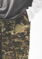UNTILWERICH Military Camouflage Paratrooper Work Pants