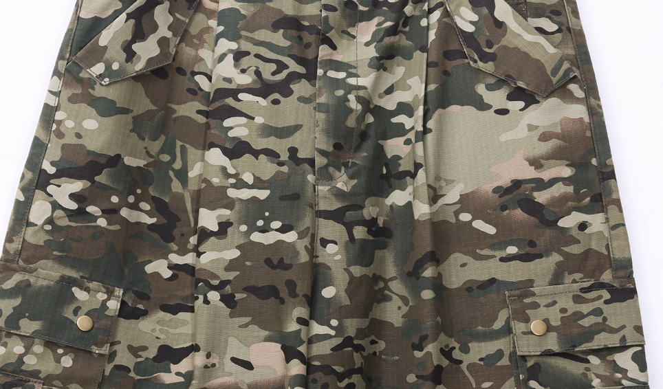 UNTILWERICH Military Camouflage Paratrooper Work Pants