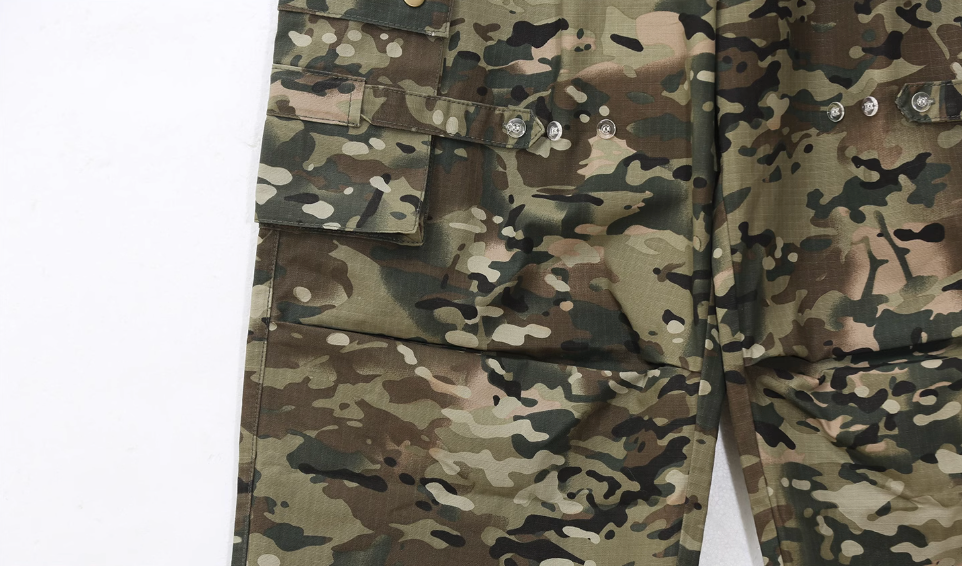 UNTILWERICH Military Camouflage Paratrooper Work Pants