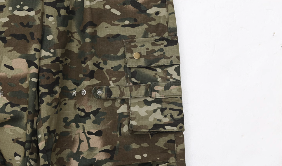 UNTILWERICH Military Camouflage Paratrooper Work Pants