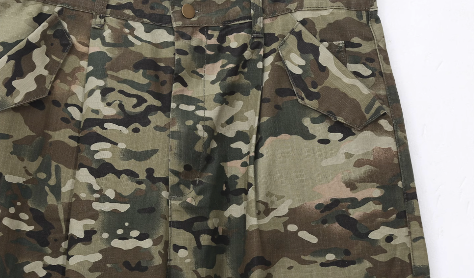 UNTILWERICH Military Camouflage Paratrooper Work Pants
