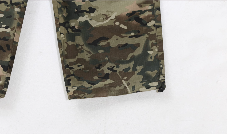 UNTILWERICH Military Camouflage Paratrooper Work Pants