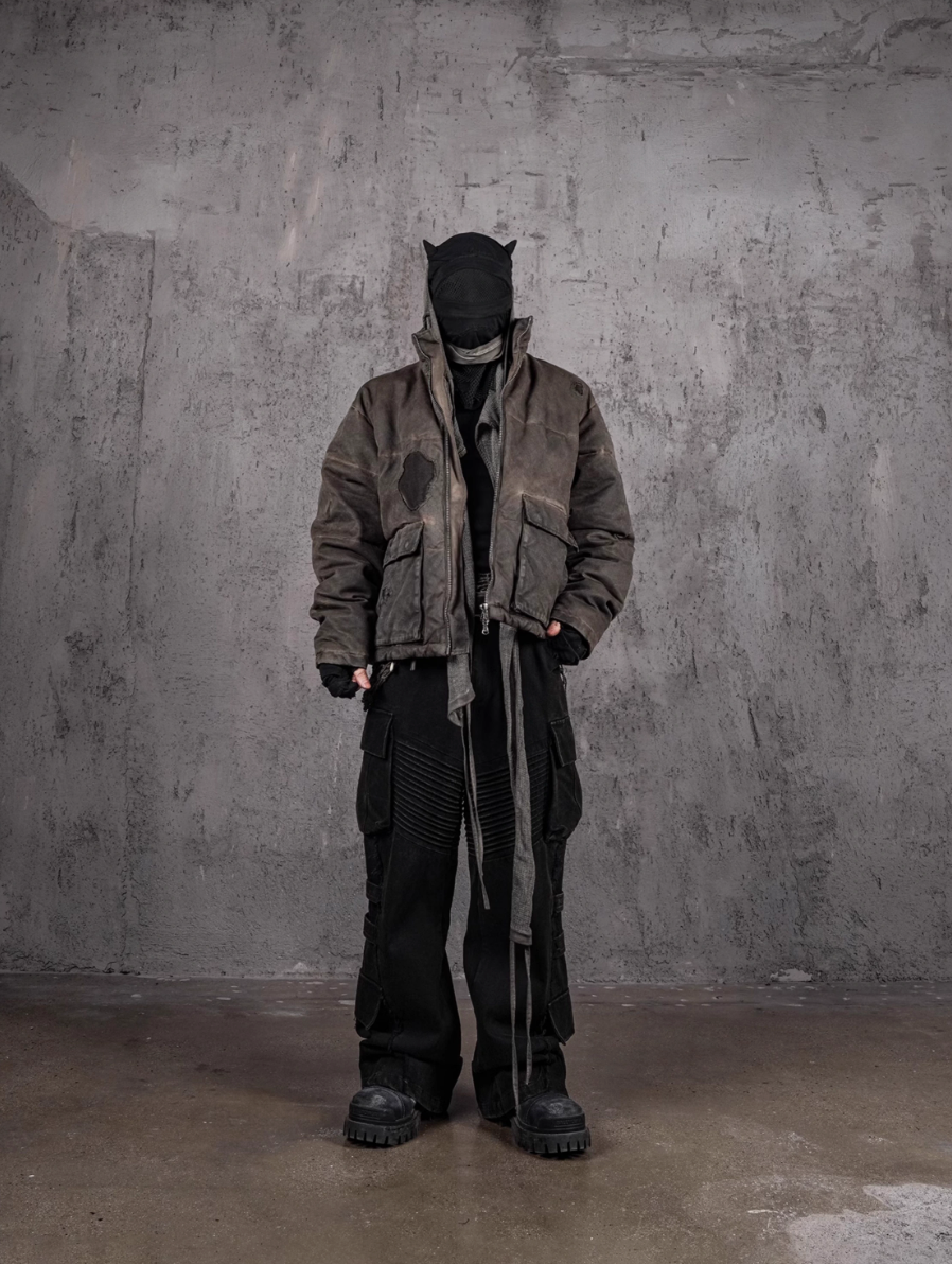 UNDERWATER Handmade Distressed Stitch Jacket