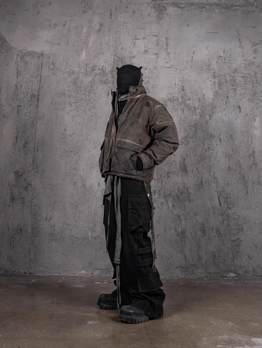 UNDERWATER Handmade Distressed Stitch Jacket