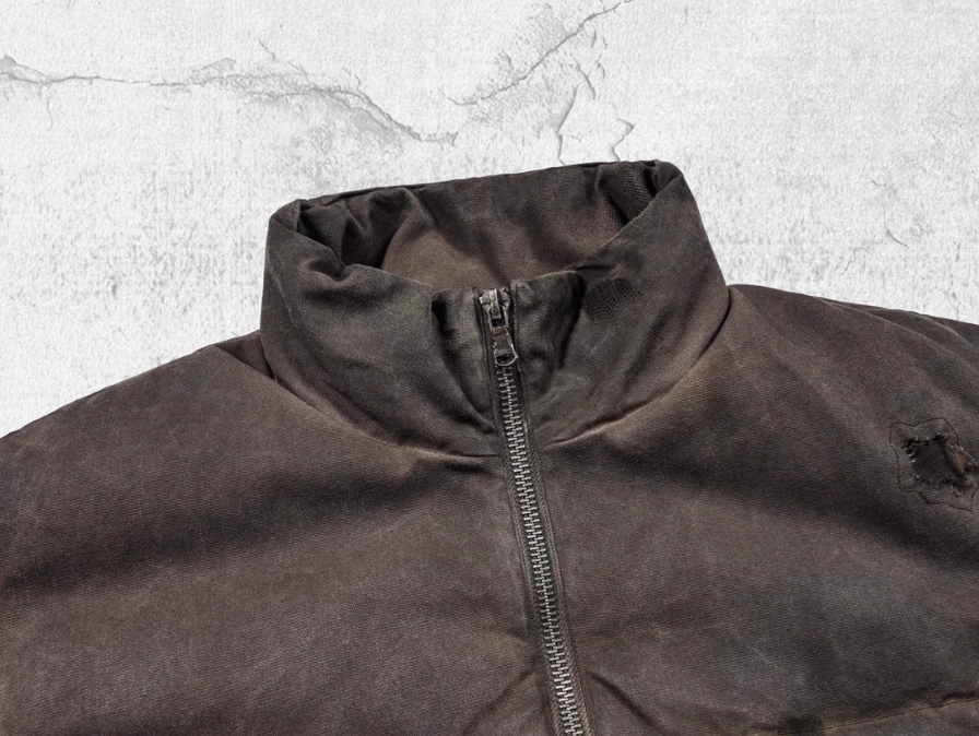 UNDERWATER Handmade Distressed Stitch Jacket