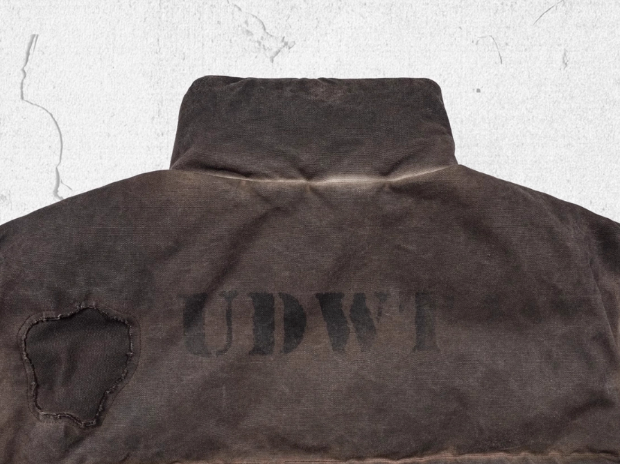 UNDERWATER Handmade Distressed Stitch Jacket