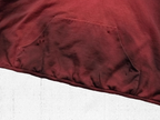 UNDERWATER Ashes Red Dirty Dye Old Deconstructed Destruction Hoodie