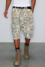 NOVACAM Tree Camouflage Work Baggy Shorts
