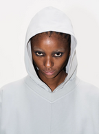BLIND NO PLAN Multi-Layered Reconstructed Screen-Printed Hoodie
