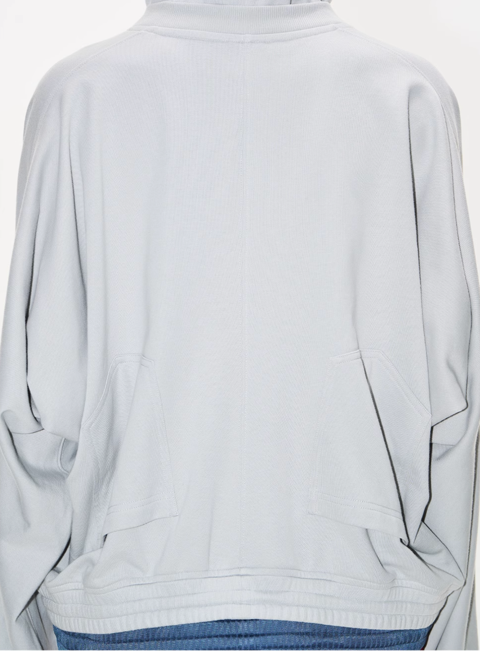 BLIND NO PLAN Multi-Layered Reconstructed Screen-Printed Hoodie