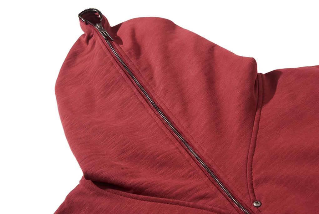 BLIND NO PLAN Logo Studded Embellished Zip-Up Hoodie