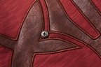 BLIND NO PLAN Logo Studded Embellished Zip-Up Hoodie