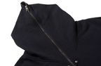 BLIND NO PLAN Logo Studded Embellished Zip-Up Hoodie