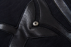 BLIND NO PLAN Logo Studded Embellished Zip-Up Hoodie