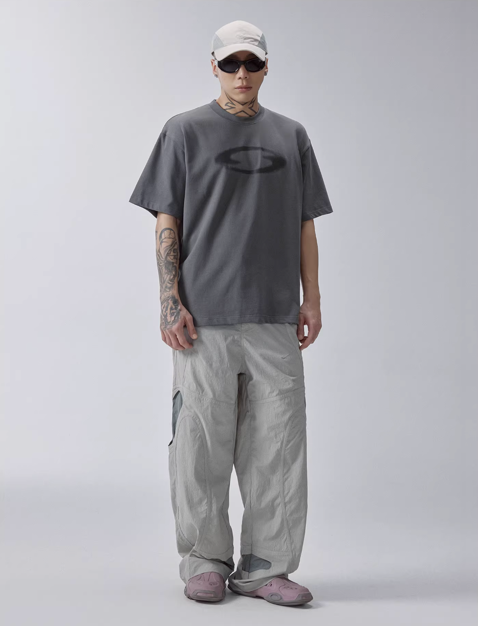 F2CE Basic Shadow Logo Printed Tee