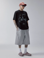 F2CE Washed RÈVE DES ASTRES Print Tee