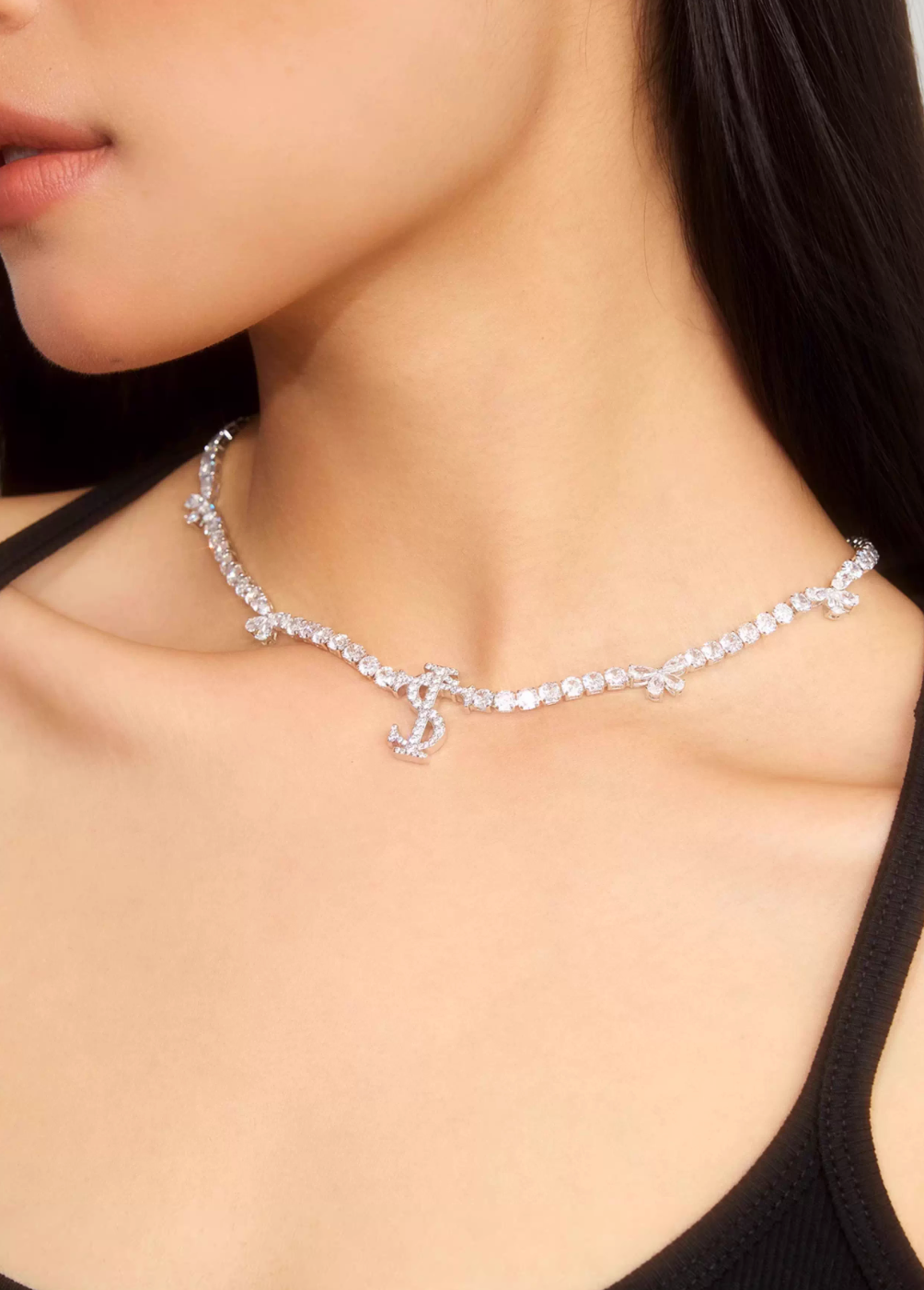 Small Town Kid Butterfly Zirconia Full Diamond Chain Necklace