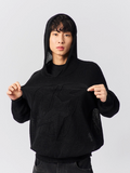 S45 Star Logo Mesh Knit Hoodie