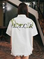 Harsh and Cruel Floral Embroidered Cuban Shirt