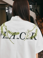 Harsh and Cruel Floral Embroidered Cuban Shirt