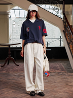 Harsh and Cruel Terry Badge Embroidered Polo