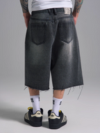 S45 Vintage Washed Denim Shorts