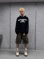 S45 Leopard Cargo Shorts