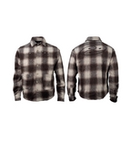TGFCLUB Plaid Embroidered Rhinestone Long Sleeve Shirt