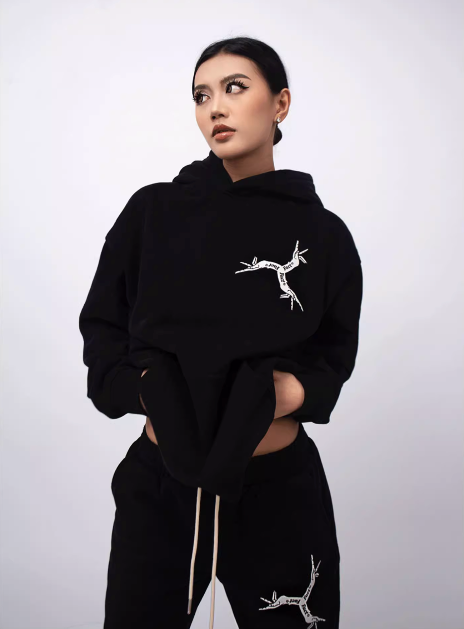 TGFCLUB Embroidered Logo Hoodie