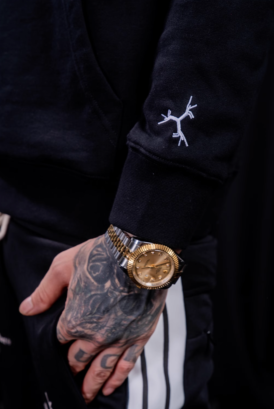 TGFCLUB TGF Logo Print Hoodie