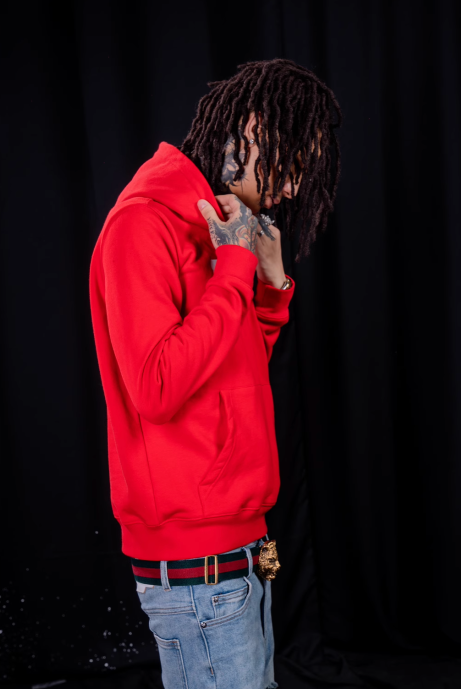 TGFCLUB TGF Logo Print Hoodie