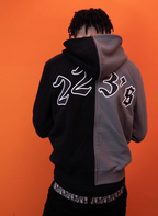 TGFCLUB 223 Embroidered Removable Zip Panel Hoodie