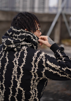 TGFCLUB Thorns Full Print Logo Embroidered Hoodie