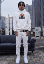 TGFCLUB Mobbro Embroidered Print Hoodie