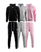 TGFCLUB 223 Embroidered Basic Hoodie and Sweatpants