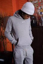 TGFCLUB 223 Embroidered Basic Hoodie and Sweatpants