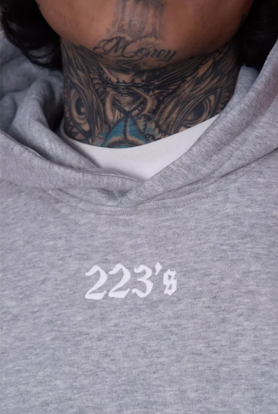 TGFCLUB 223 Embroidered Basic Hoodie and Sweatpants