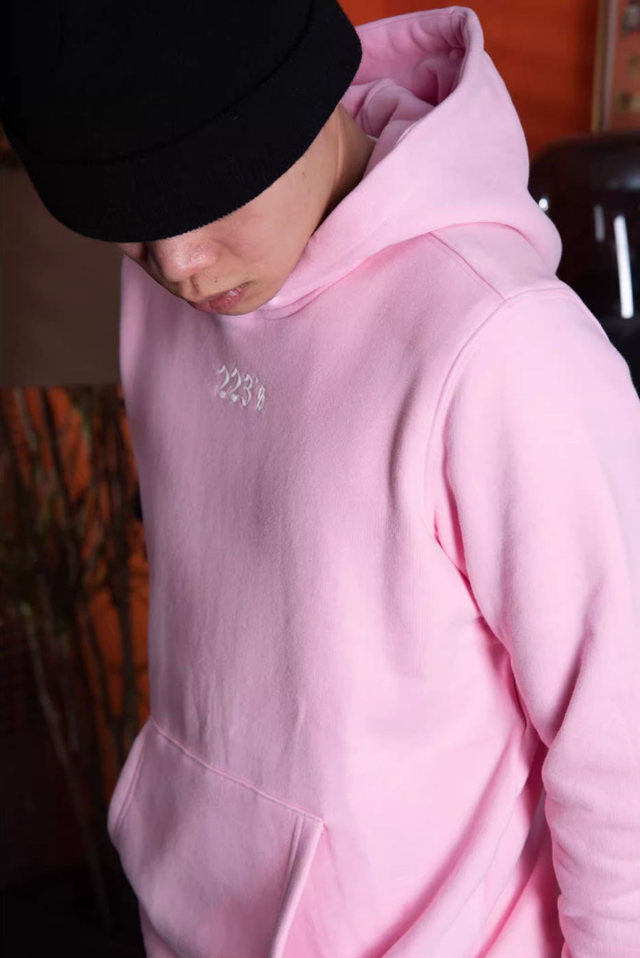 TGFCLUB 223 Embroidered Basic Hoodie and Sweatpants