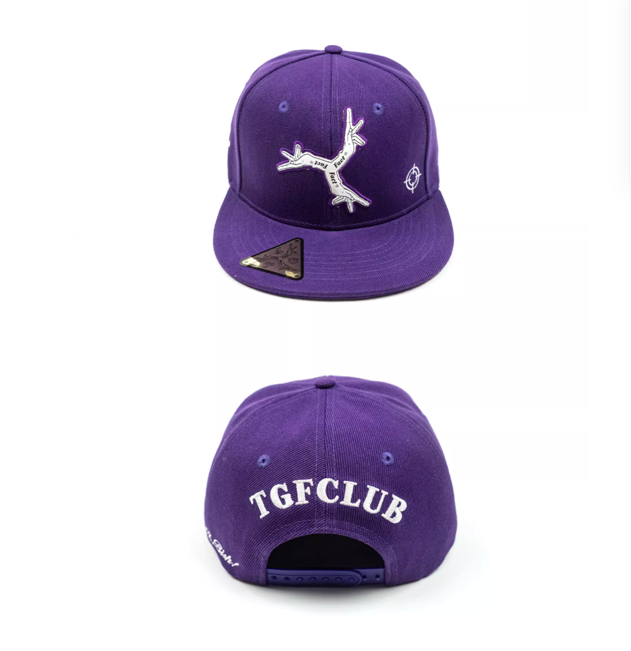 TGFCLUB Embroidered Flat Brim Baseball Cap