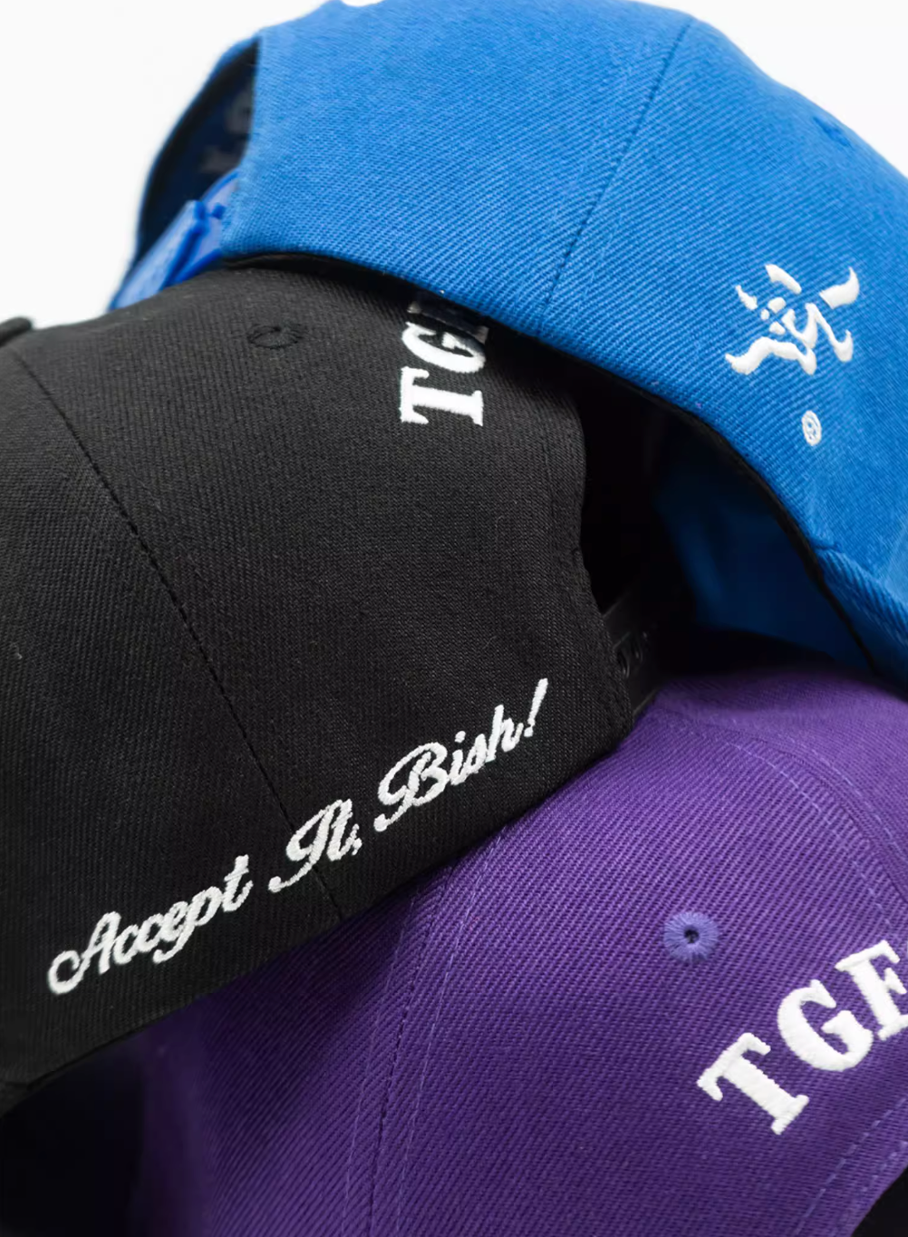 TGFCLUB Embroidered Flat Brim Baseball Cap