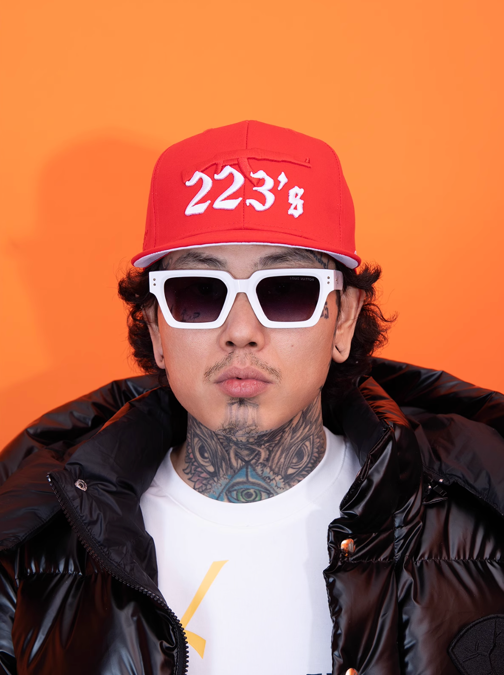 TGFCLUB 223 3D Embroidered Flat Brim Baseball Cap