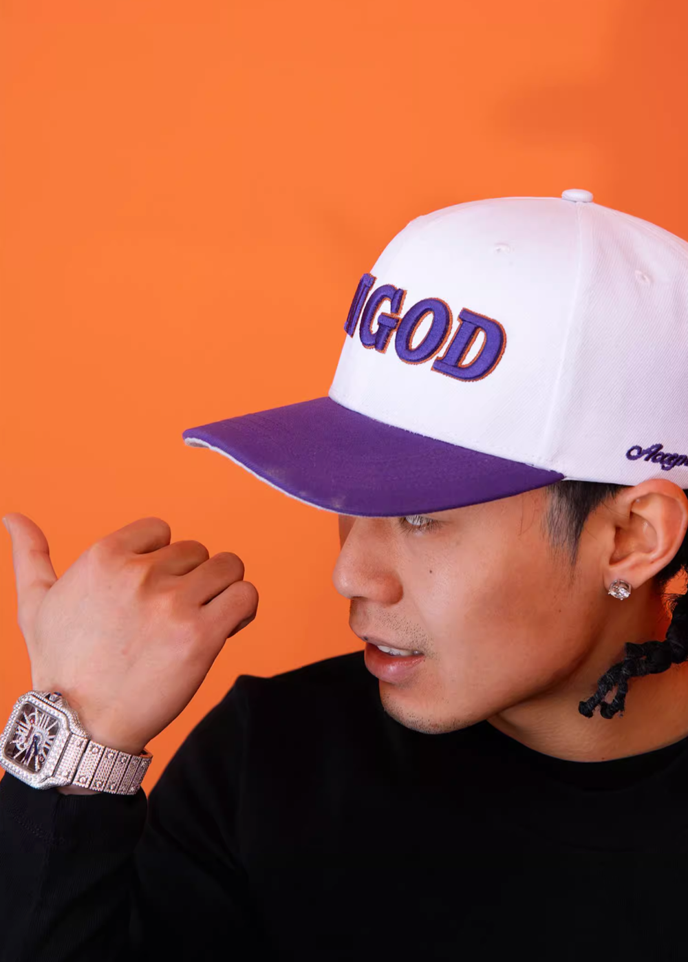 TGFCLUB ON GOD 3D Embroidered Baseball Cap