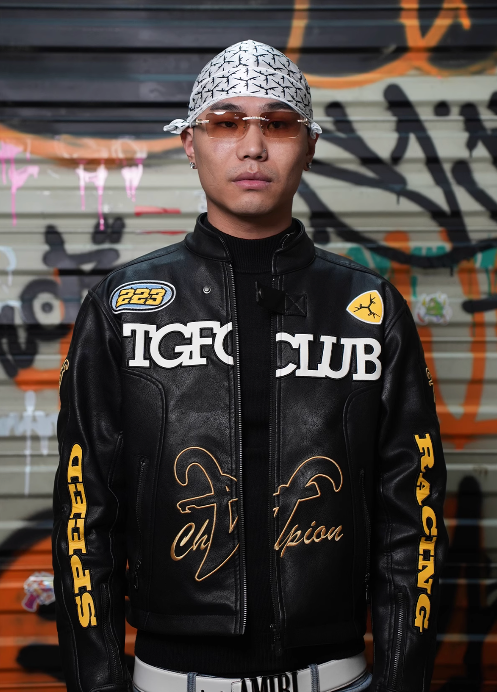TGFCLUB Full Print Logo Durag