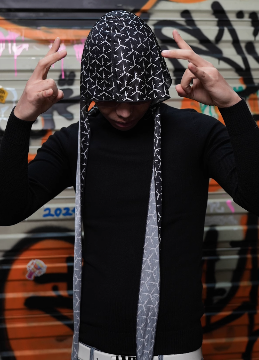 TGFCLUB Full Print Logo Durag