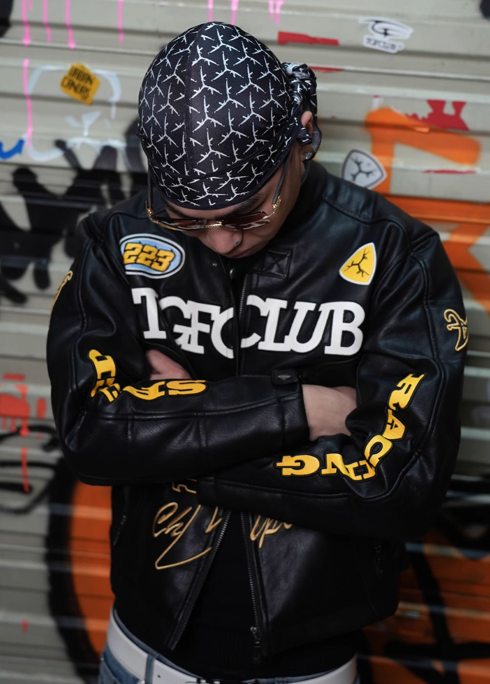 TGFCLUB Full Print Logo Durag