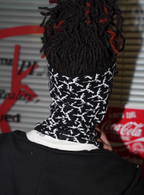 TGFCLUB All Over Logo Knit Face Mask