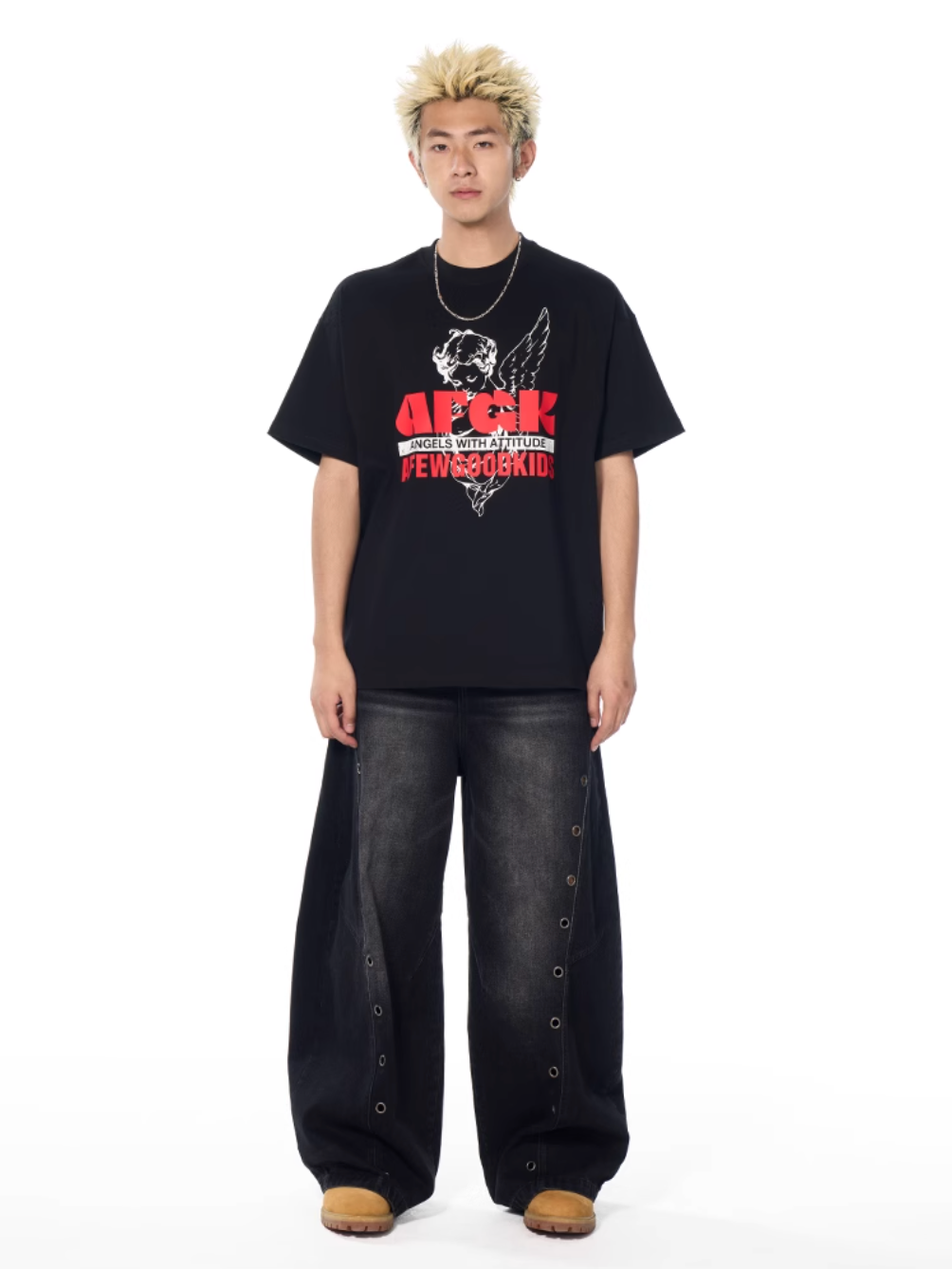 AFGK Angel Craft Print Tee