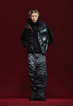 Remedy Cracked Design Puffer Vest
