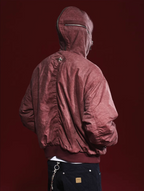 Remedy Multi Zipper Reversible MA-1 Bomber Jacket